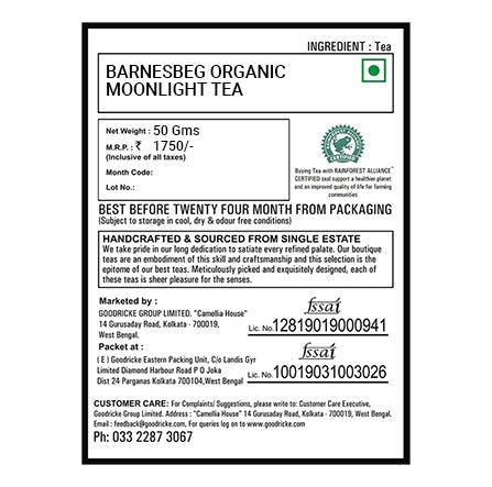 Barnesbeg Spring Moonlight 2025 First Flush Tea - 25 gm