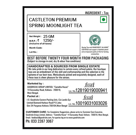Castleton Spring Moonlight Tea 2025 – 25gm-First Flush