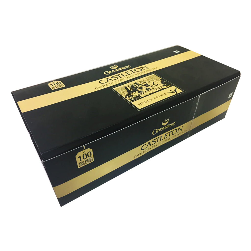 Castleton Vintage Darjeeling Tea, 100 Tea Bags (Pack of 2)