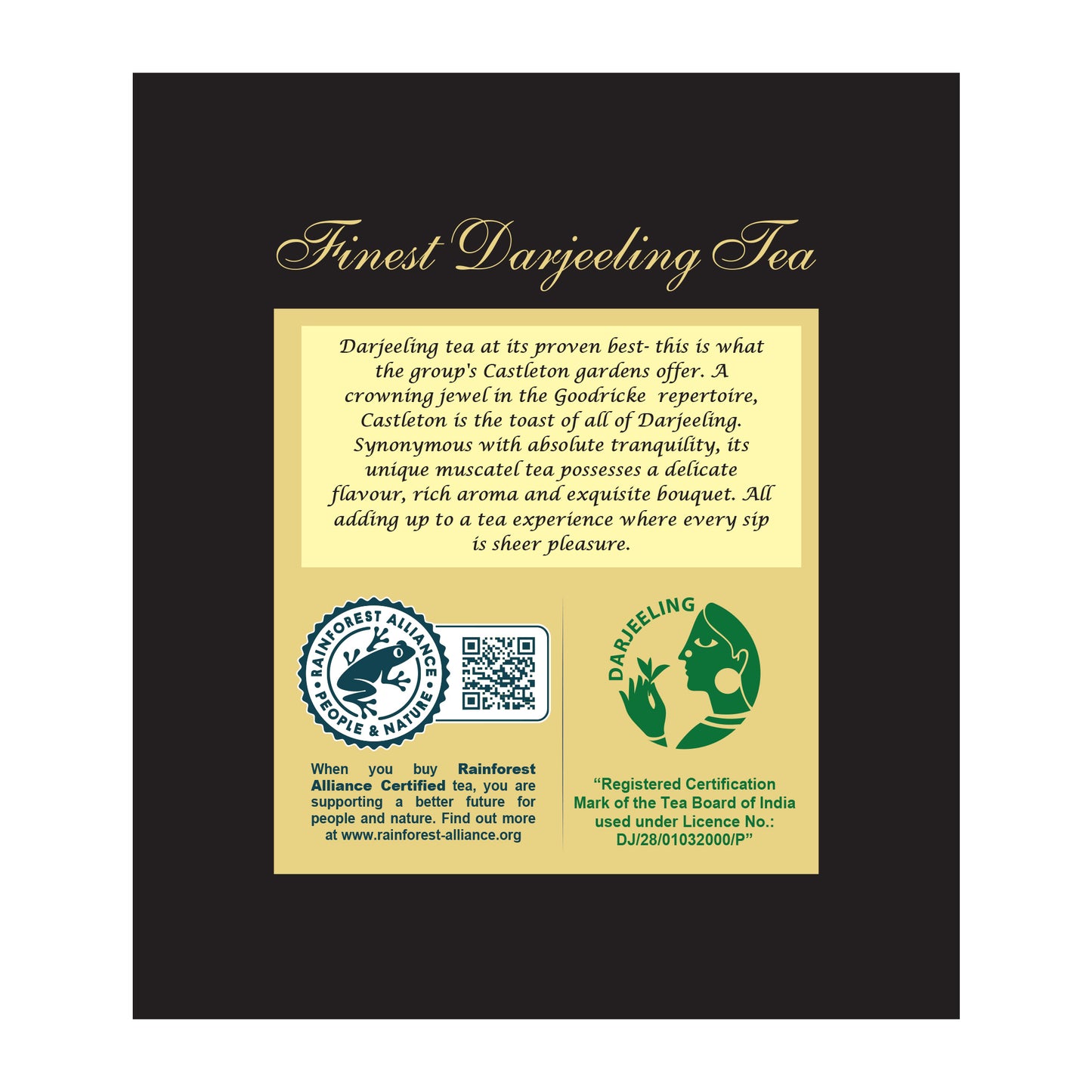 Castleton Vintage Darjeeling Tea - 250gm (pack of 2)